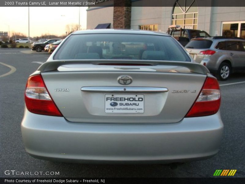 Lunar Mist Metallic / Stone 2003 Toyota Camry LE