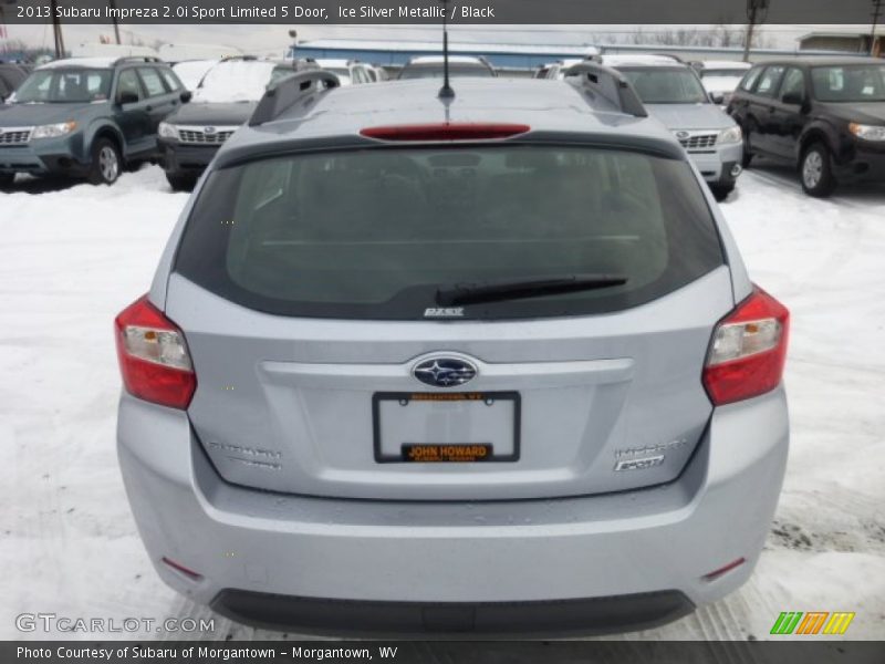 Ice Silver Metallic / Black 2013 Subaru Impreza 2.0i Sport Limited 5 Door