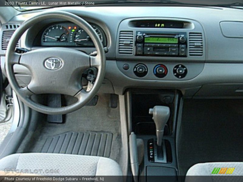 Dashboard of 2003 Camry LE