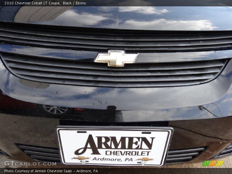 Black / Ebony 2010 Chevrolet Cobalt LT Coupe