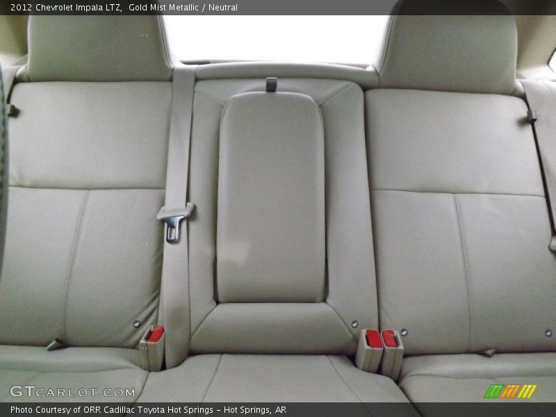 Gold Mist Metallic / Neutral 2012 Chevrolet Impala LTZ