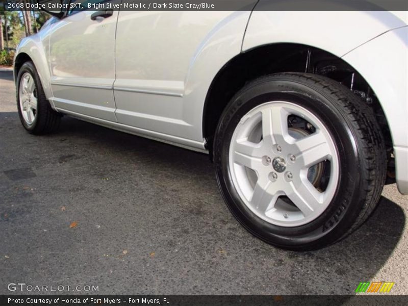 Bright Silver Metallic / Dark Slate Gray/Blue 2008 Dodge Caliber SXT
