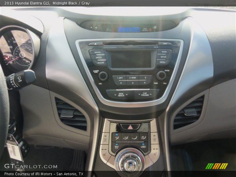 Midnight Black / Gray 2013 Hyundai Elantra GLS