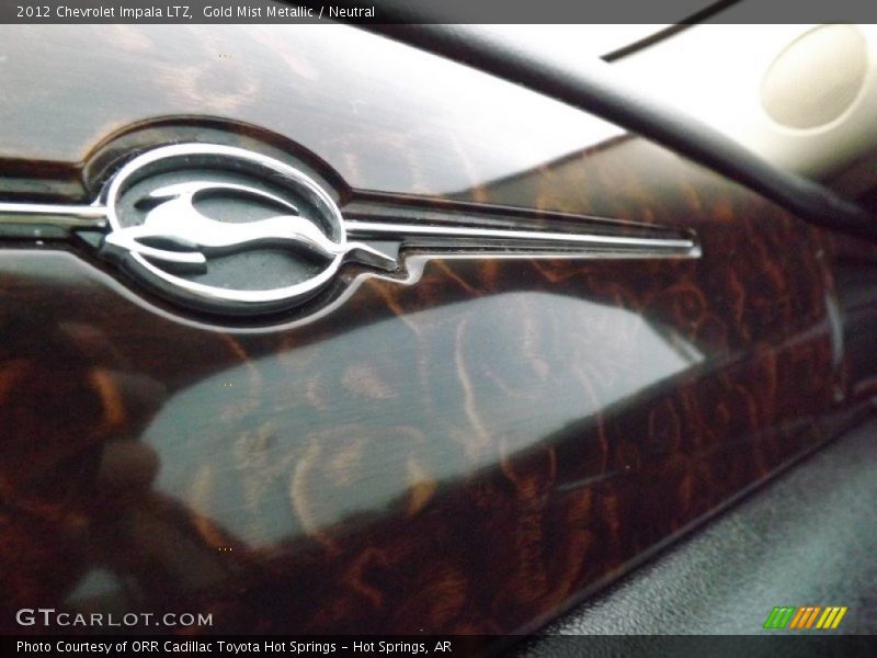 Gold Mist Metallic / Neutral 2012 Chevrolet Impala LTZ