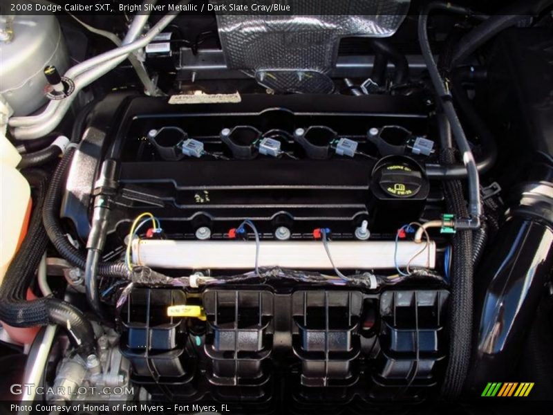 Bright Silver Metallic / Dark Slate Gray/Blue 2008 Dodge Caliber SXT