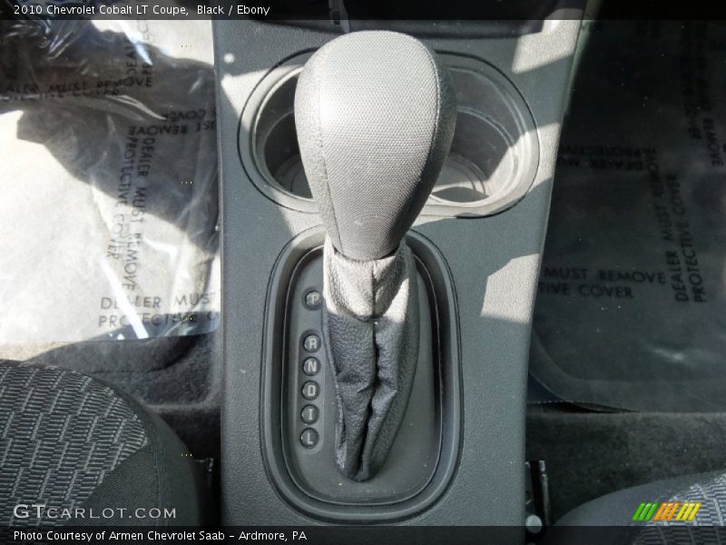 Black / Ebony 2010 Chevrolet Cobalt LT Coupe