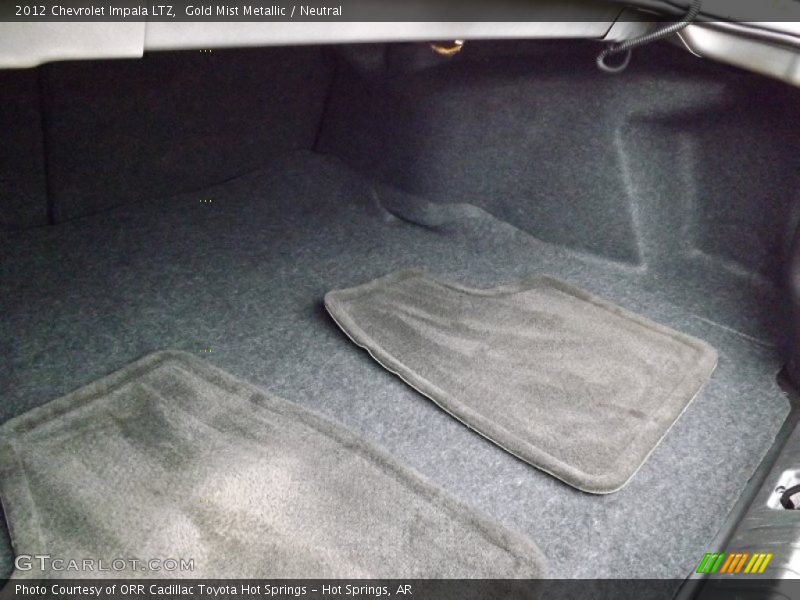 Gold Mist Metallic / Neutral 2012 Chevrolet Impala LTZ