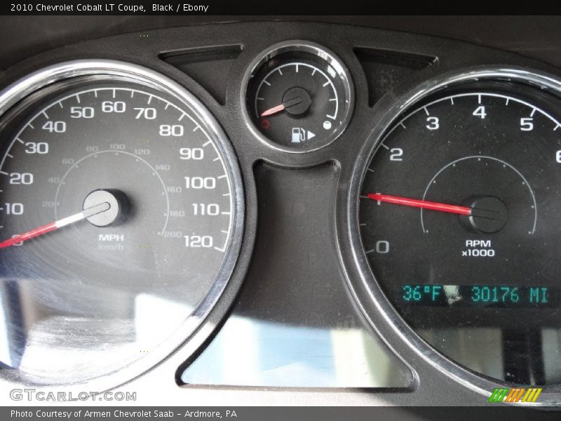 Black / Ebony 2010 Chevrolet Cobalt LT Coupe
