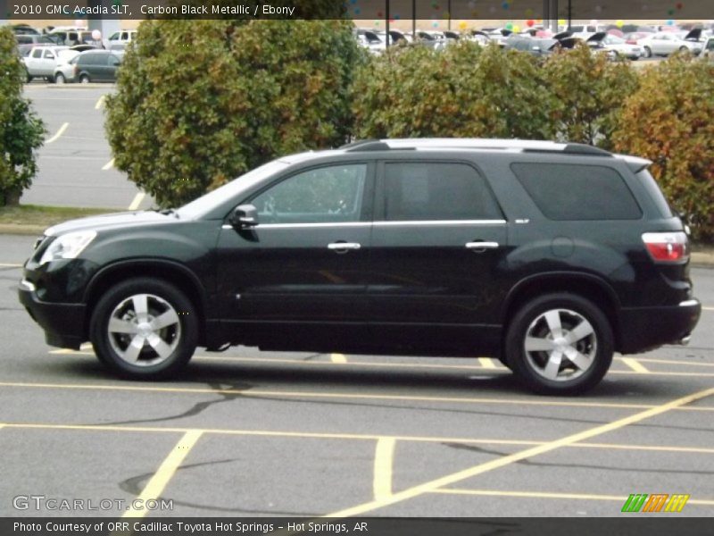 Carbon Black Metallic / Ebony 2010 GMC Acadia SLT