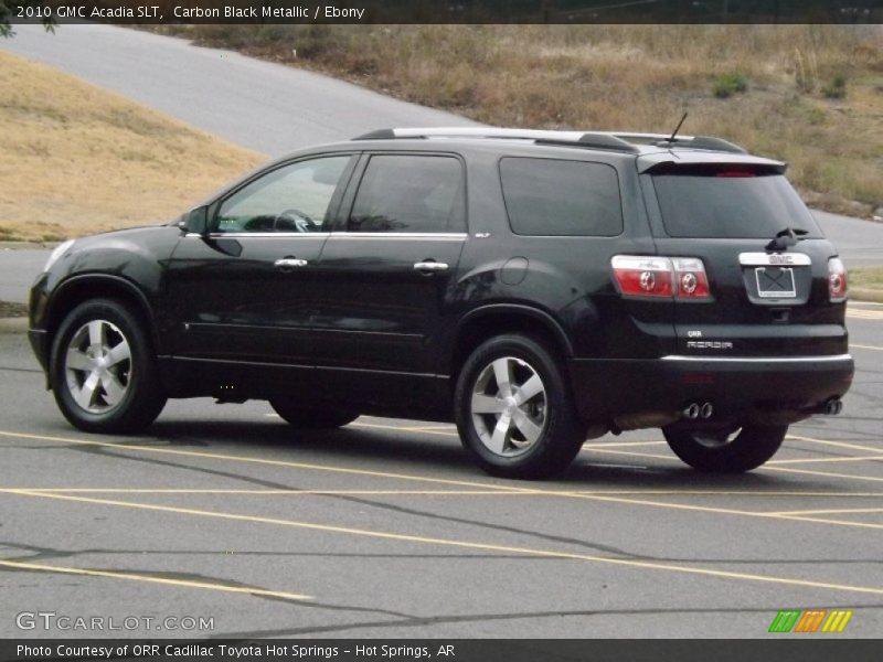 Carbon Black Metallic / Ebony 2010 GMC Acadia SLT