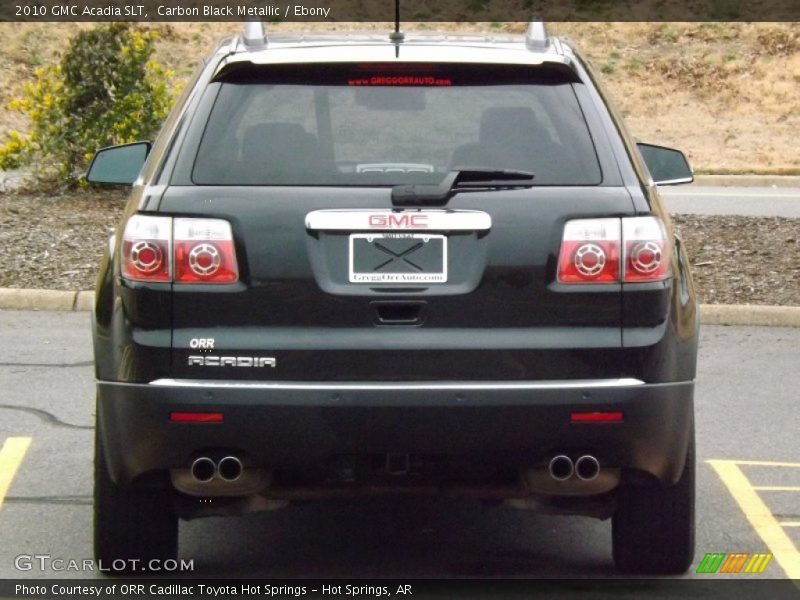 Carbon Black Metallic / Ebony 2010 GMC Acadia SLT