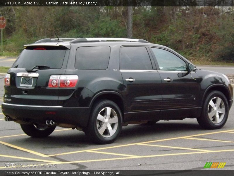 Carbon Black Metallic / Ebony 2010 GMC Acadia SLT