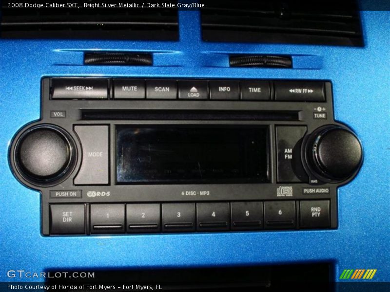 Bright Silver Metallic / Dark Slate Gray/Blue 2008 Dodge Caliber SXT