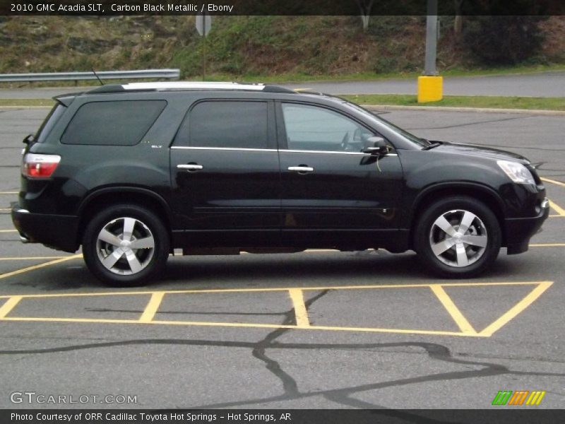 Carbon Black Metallic / Ebony 2010 GMC Acadia SLT