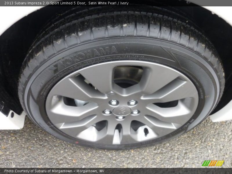 Satin White Pearl / Ivory 2013 Subaru Impreza 2.0i Sport Limited 5 Door