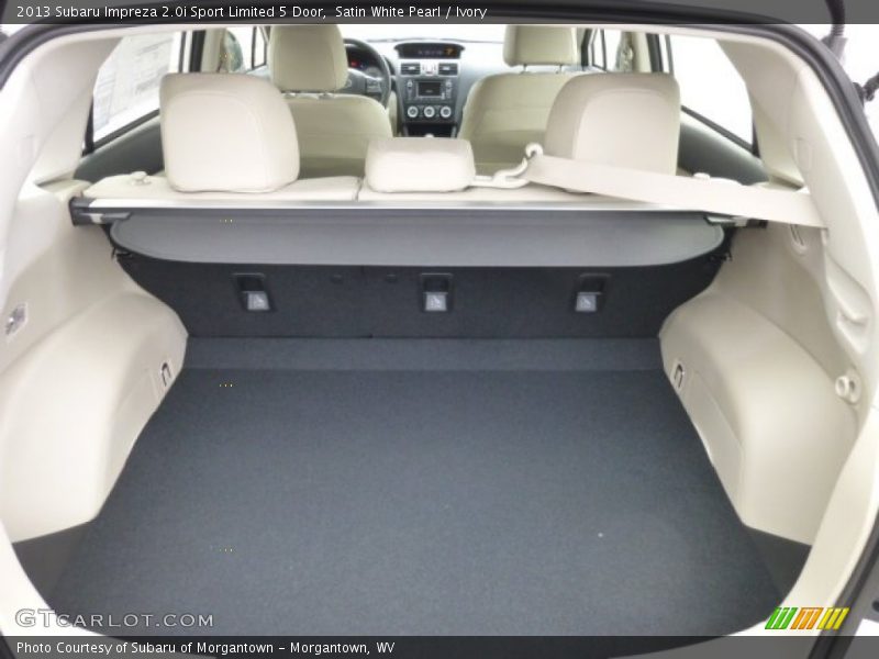  2013 Impreza 2.0i Sport Limited 5 Door Trunk