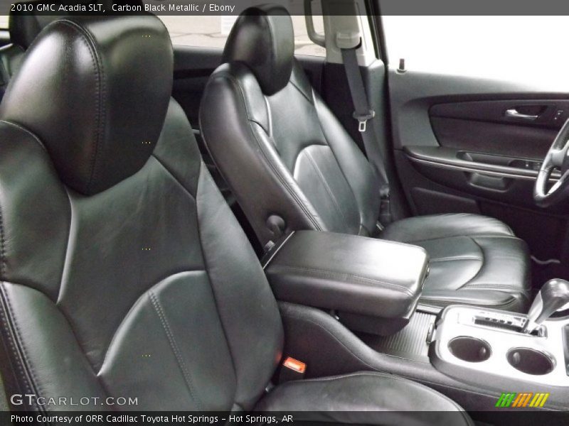Carbon Black Metallic / Ebony 2010 GMC Acadia SLT
