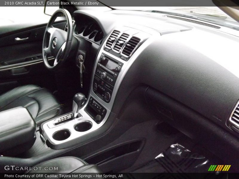Carbon Black Metallic / Ebony 2010 GMC Acadia SLT