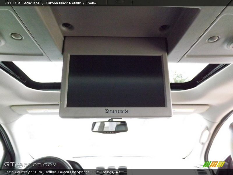 Carbon Black Metallic / Ebony 2010 GMC Acadia SLT