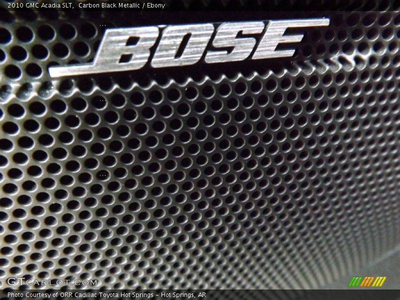 Carbon Black Metallic / Ebony 2010 GMC Acadia SLT