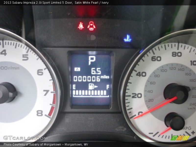 Satin White Pearl / Ivory 2013 Subaru Impreza 2.0i Sport Limited 5 Door