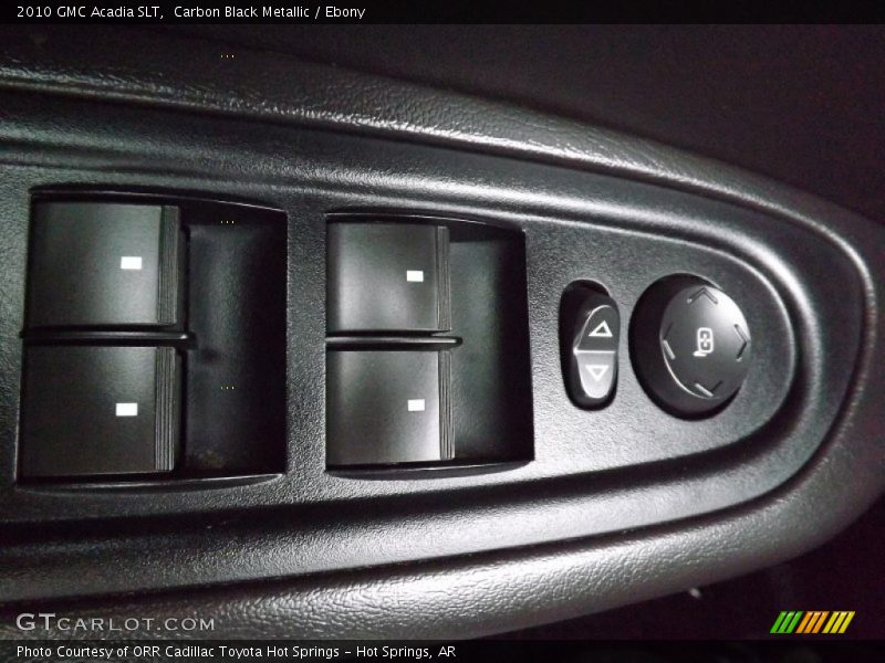 Carbon Black Metallic / Ebony 2010 GMC Acadia SLT