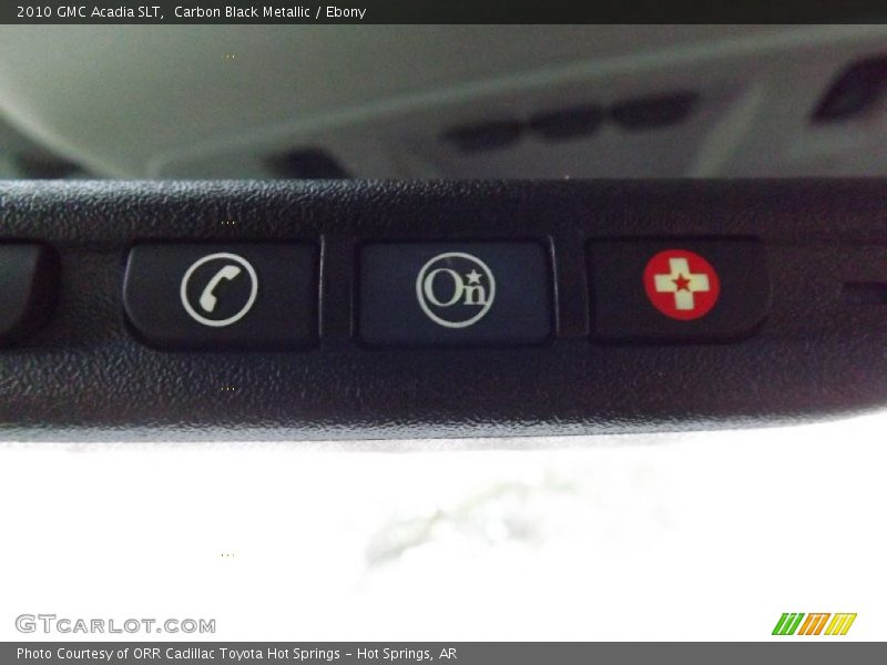 Carbon Black Metallic / Ebony 2010 GMC Acadia SLT