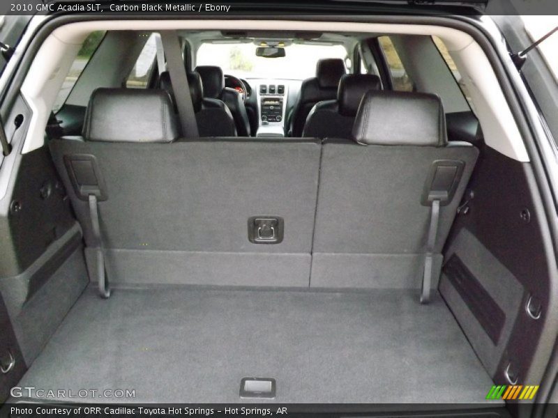 Carbon Black Metallic / Ebony 2010 GMC Acadia SLT