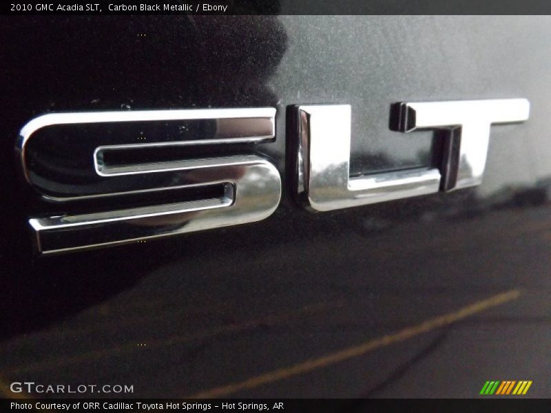 Carbon Black Metallic / Ebony 2010 GMC Acadia SLT