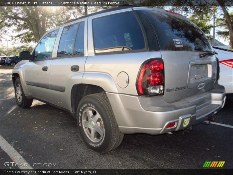 Silverstone Metallic / Medium Pewter 2004 Chevrolet TrailBlazer LS