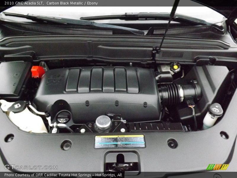 Carbon Black Metallic / Ebony 2010 GMC Acadia SLT