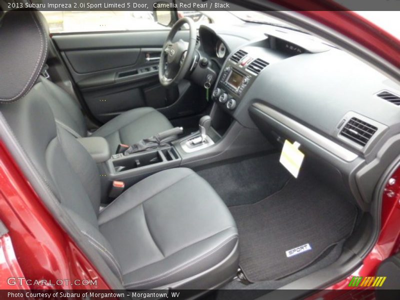 Front Seat of 2013 Impreza 2.0i Sport Limited 5 Door