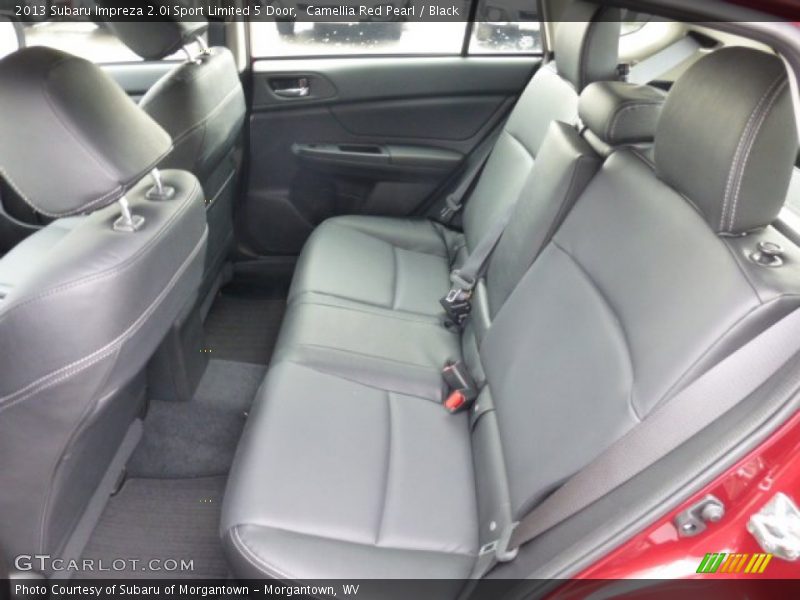 Rear Seat of 2013 Impreza 2.0i Sport Limited 5 Door