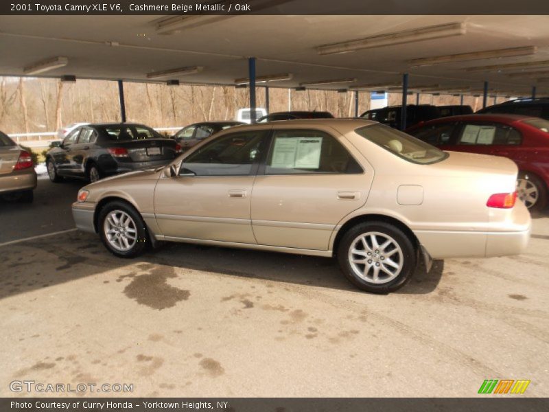 Cashmere Beige Metallic / Oak 2001 Toyota Camry XLE V6