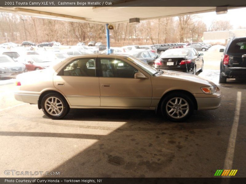 Cashmere Beige Metallic / Oak 2001 Toyota Camry XLE V6