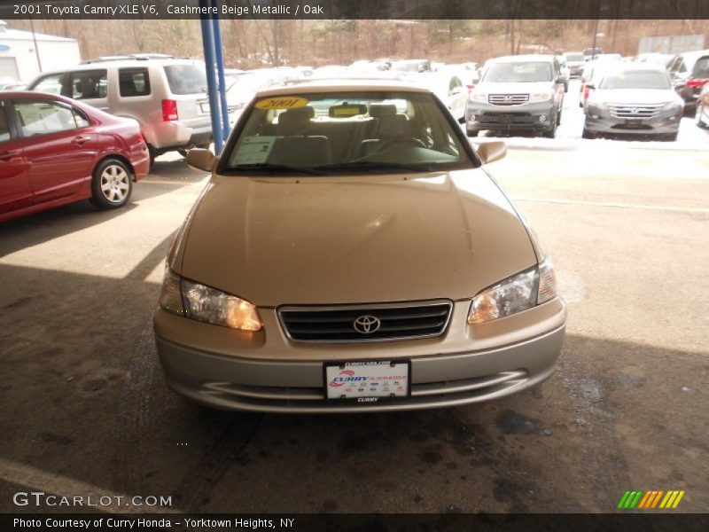 Cashmere Beige Metallic / Oak 2001 Toyota Camry XLE V6