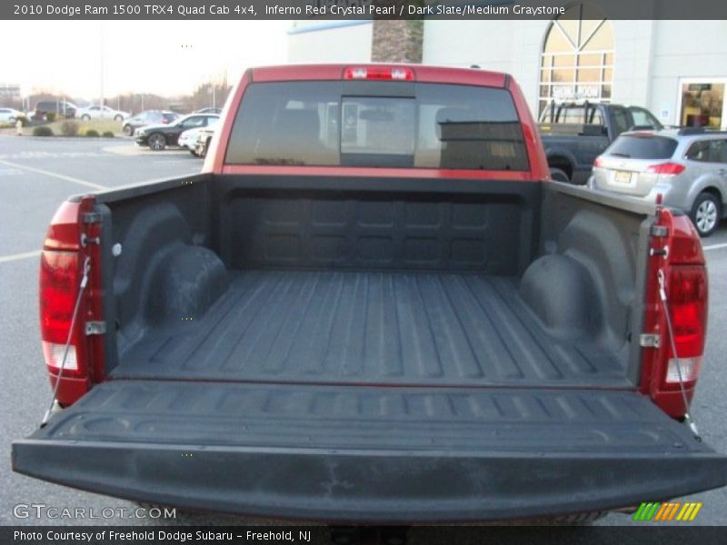 Inferno Red Crystal Pearl / Dark Slate/Medium Graystone 2010 Dodge Ram 1500 TRX4 Quad Cab 4x4