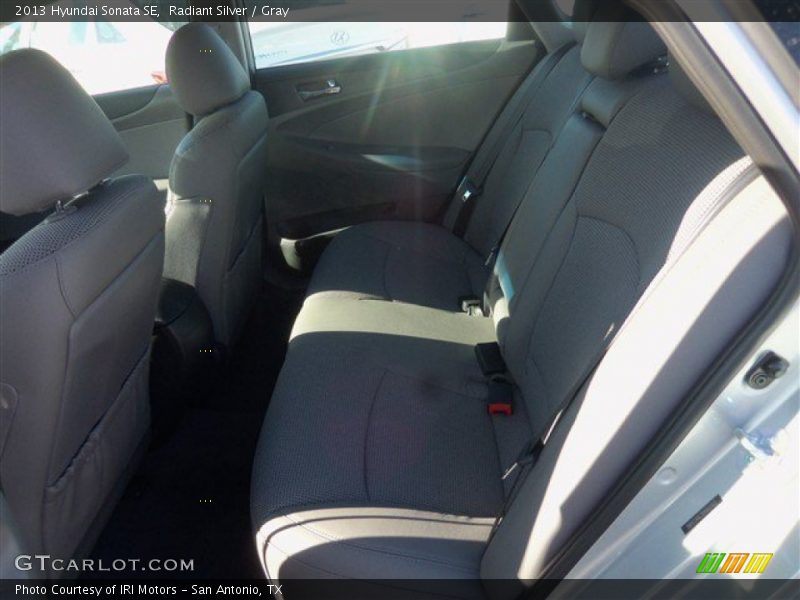 Radiant Silver / Gray 2013 Hyundai Sonata SE