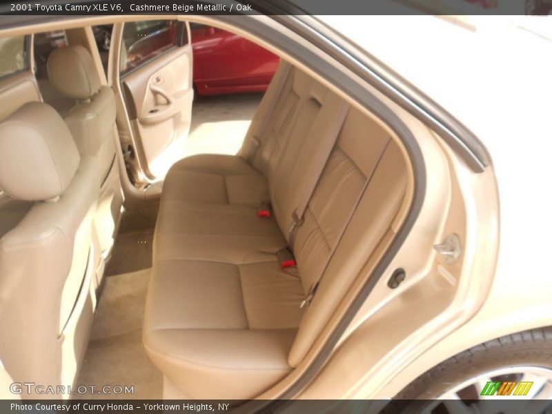 Cashmere Beige Metallic / Oak 2001 Toyota Camry XLE V6