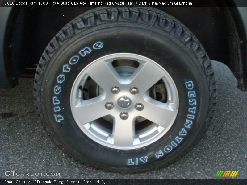 Inferno Red Crystal Pearl / Dark Slate/Medium Graystone 2010 Dodge Ram 1500 TRX4 Quad Cab 4x4