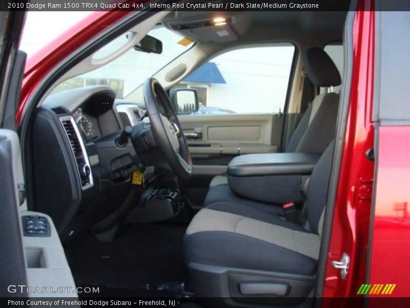 Inferno Red Crystal Pearl / Dark Slate/Medium Graystone 2010 Dodge Ram 1500 TRX4 Quad Cab 4x4