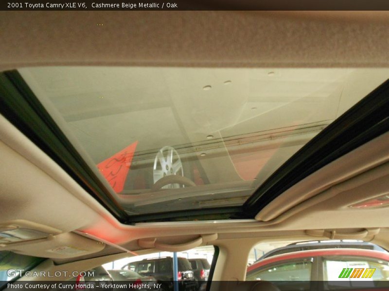 Cashmere Beige Metallic / Oak 2001 Toyota Camry XLE V6