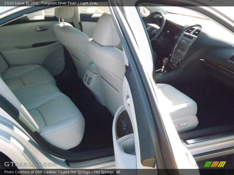 Tungsten Silver Pearl / Light Gray 2010 Lexus ES 350