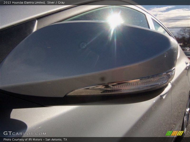 Silver / Gray 2013 Hyundai Elantra Limited