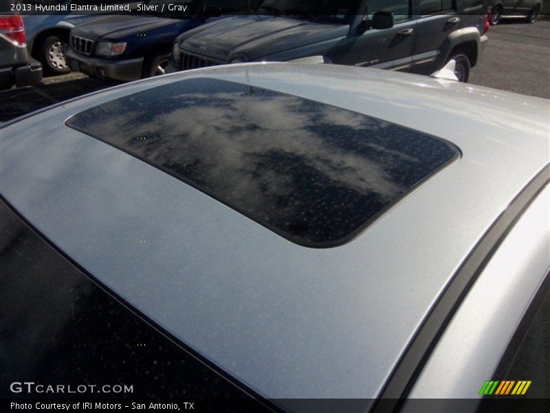 Silver / Gray 2013 Hyundai Elantra Limited