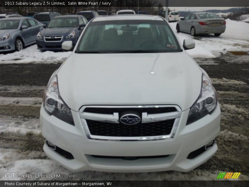 Satin White Pearl / Ivory 2013 Subaru Legacy 2.5i Limited