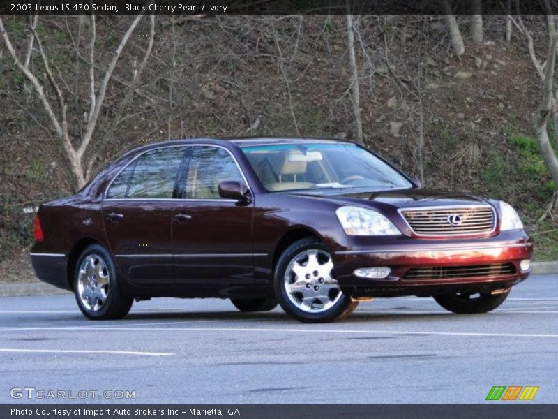 Front 3/4 View of 2003 LS 430 Sedan