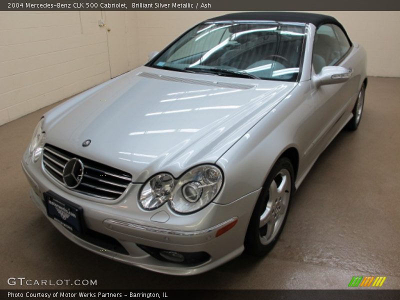 Front 3/4 View of 2004 CLK 500 Cabriolet