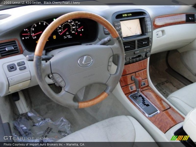 Ivory Interior - 2003 LS 430 Sedan 