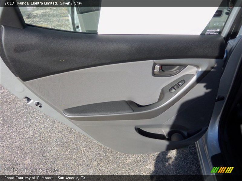 Silver / Gray 2013 Hyundai Elantra Limited